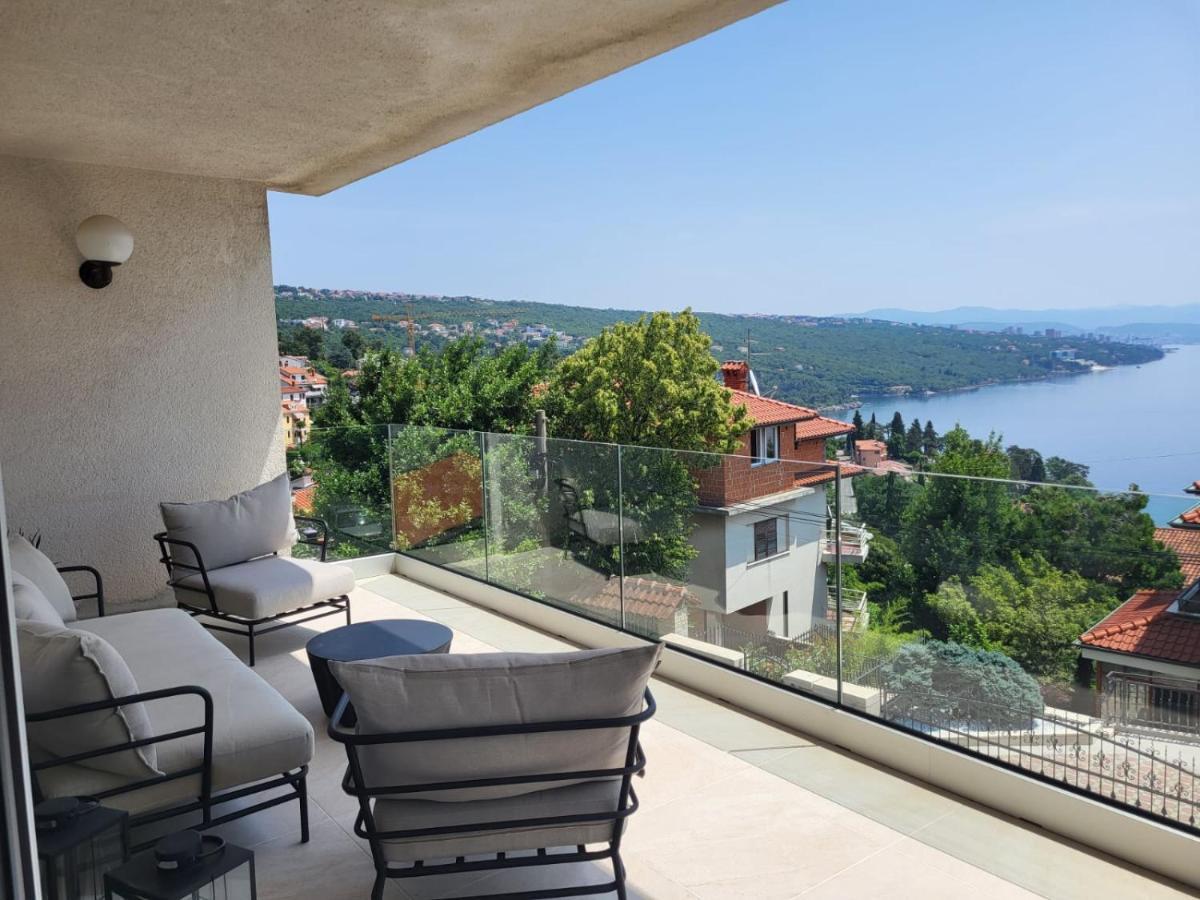 Premium Apartment With Beautiful Sea View, Short Walk To The Sea Opatija Exterior foto